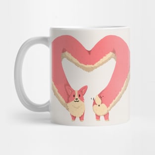 Corgi Heart Mug